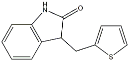 3-(2-thienylmethyl)indolin-2-one Struktur