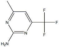 4-methyl-6-(trifluoromethyl)-2-pyrimidinylamine Struktur