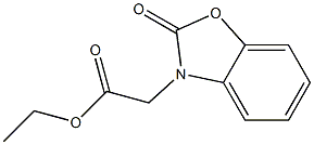 ethyl (2-oxo-1,3-benzoxazol-3(2H)-yl)acetate Struktur