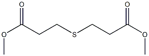 methyl 3-[(3-methoxy-3-oxopropyl)thio]propanoate Struktur