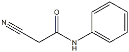 N1-phenyl-2-cyanoacetamide Struktur