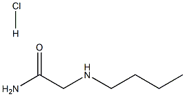 2-(butylamino)acetamide hydrochloride Struktur