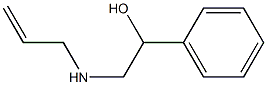 2-(allylamino)-1-phenylethan-1-ol Struktur