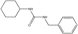 N-benzyl-N'-cyclohexylurea Struktur