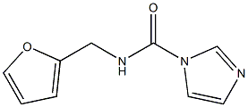 N-(2-furylmethyl)-1H-imidazole-1-carboxamide Struktur