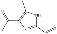 1-(5-methyl-2-vinyl-1H-imidazol-4-yl)ethanone Struktur