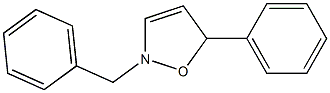 2-benzyl-5-phenyl-2,5-dihydroisoxazole Struktur