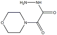 2-morpholino-2-oxoacetohydrazide Struktur