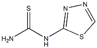 N-(1,3,4-thiadiazol-2-yl)thiourea Struktur