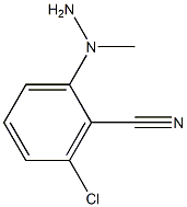 N-(3-Chloro-2-cyanophenyl)-N-methylhydrazine Struktur