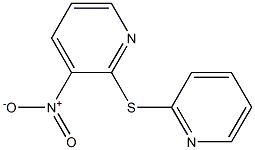 3-nitro-2-(2-pyridylthio)pyridine Struktur