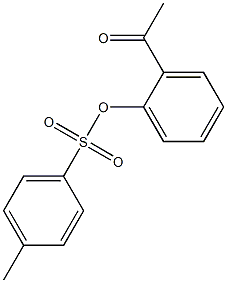 2-acetylphenyl 4-methylbenzene-1-sulfonate Struktur