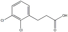 3-(2,3-dichlorophenyl)propanoic acid Struktur