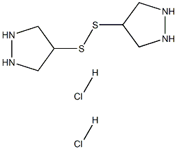 Bis(4-Pyrazolidinyl) Disulfide DiHcl Struktur