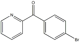 (4-bromophenyl)(pyridin-2-yl)methanone Struktur