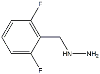 1-(2,6-difluorobenzyl)hydrazine Struktur