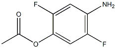 1-(4-Amino-2,5-difluoro-phenyl)-acetic acid Struktur