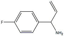 1-(4-fluorophenyl)prop-2-en-1-amine Struktur