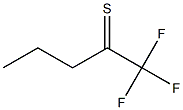 1,1,1-trifluoropentane-2-thione Struktur