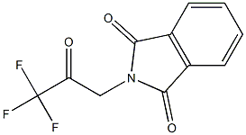 2-(3,3,3-trifluoro-2-oxopropyl)isoindoline-1,3-dione Struktur