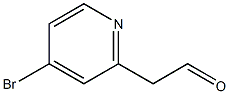 2-(4-bromopyridin-2-yl)acetaldehyde Struktur