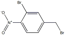 2-bromo-4-(bromomethyl)-1-nitrobenzene Struktur