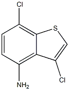 3,7-dichlorobenzo[b]thiophen-4-amine Struktur