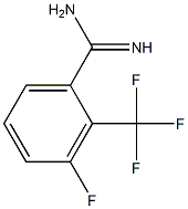 3-fluoro-2-(trifluoromethyl)benzamidine Struktur