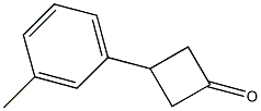 3-m-tolylcyclobutanone Struktur