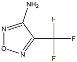 4-(trifluoromethyl)-1,2,5-oxadiazol-3-amine Struktur