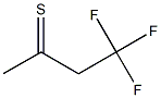 4,4,4-trifluorobutane-2-thione Struktur