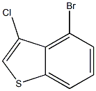 4-bromo-3-chlorobenzo[b]thiophene Struktur