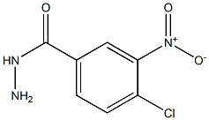 4-chloro-3-nitrobenzohydrazide Struktur