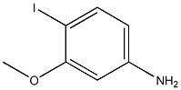 4-iodo-3-methoxybenzenamine Struktur