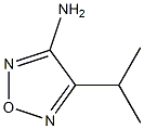 4-isopropyl-1,2,5-oxadiazol-3-amine Struktur