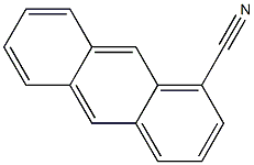 1-アントラセンカルボニトリル 化學(xué)構(gòu)造式