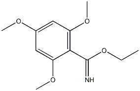 ethyl 2,4,6-trimethoxybenzoimidate Struktur