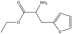 ethyl 2-amino-3-(thiophen-2-yl)propanoate Struktur