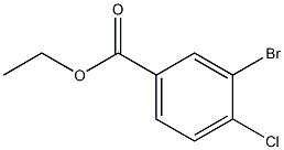 ethyl 3-bromo-4-chlorobenzoate Struktur