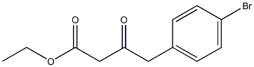 ethyl 4-(4-bromophenyl)-3-oxobutanoate Struktur