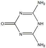 4,6-diamino-5H-1,3,5-triazin-2-one Struktur