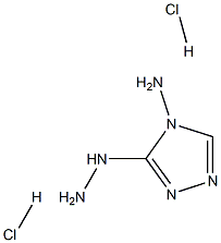 3-hydrazino-4-amino-1,2,4-triazole dihydrochloride Struktur