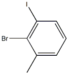 2-Bromo-3-iodotoluene Struktur