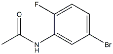 5'-Bromo-2'-fluoroacetanilide Struktur