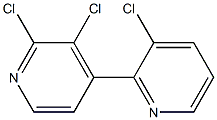 2',3,3'-Trichloro-2,4-bipyridine Struktur