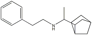 (1-{bicyclo[2.2.1]heptan-2-yl}ethyl)(2-phenylethyl)amine Struktur