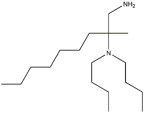 (1-amino-2-methylnonan-2-yl)dibutylamine Struktur