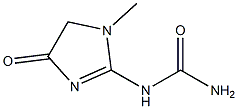 (1-methyl-4-oxo-4,5-dihydro-1H-imidazol-2-yl)urea Struktur