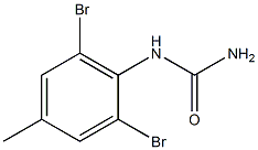 (2,6-dibromo-4-methylphenyl)urea Struktur