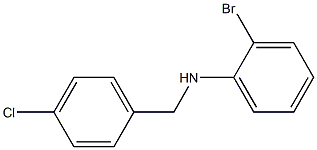 (2-bromophenyl)(4-chlorophenyl)methylamine Struktur